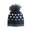 Lauren Knit Heart Hat PNYC