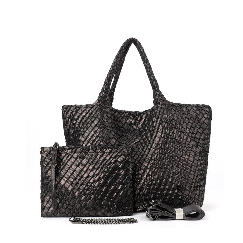 London Woven Large Tote - Bronze (re-stocks Nov 1 ) preneLOVE®