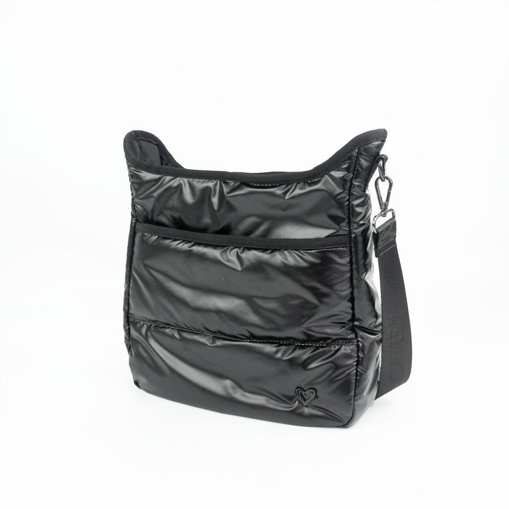 Markham Puffer Messenger Bags - Black preneLOVE®