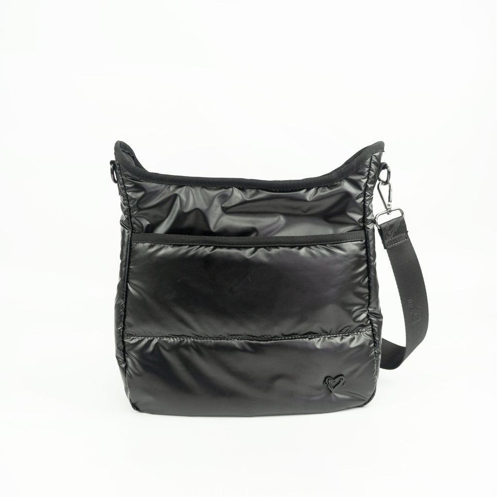 Markham Puffer Messenger Bags - Black preneLOVE®