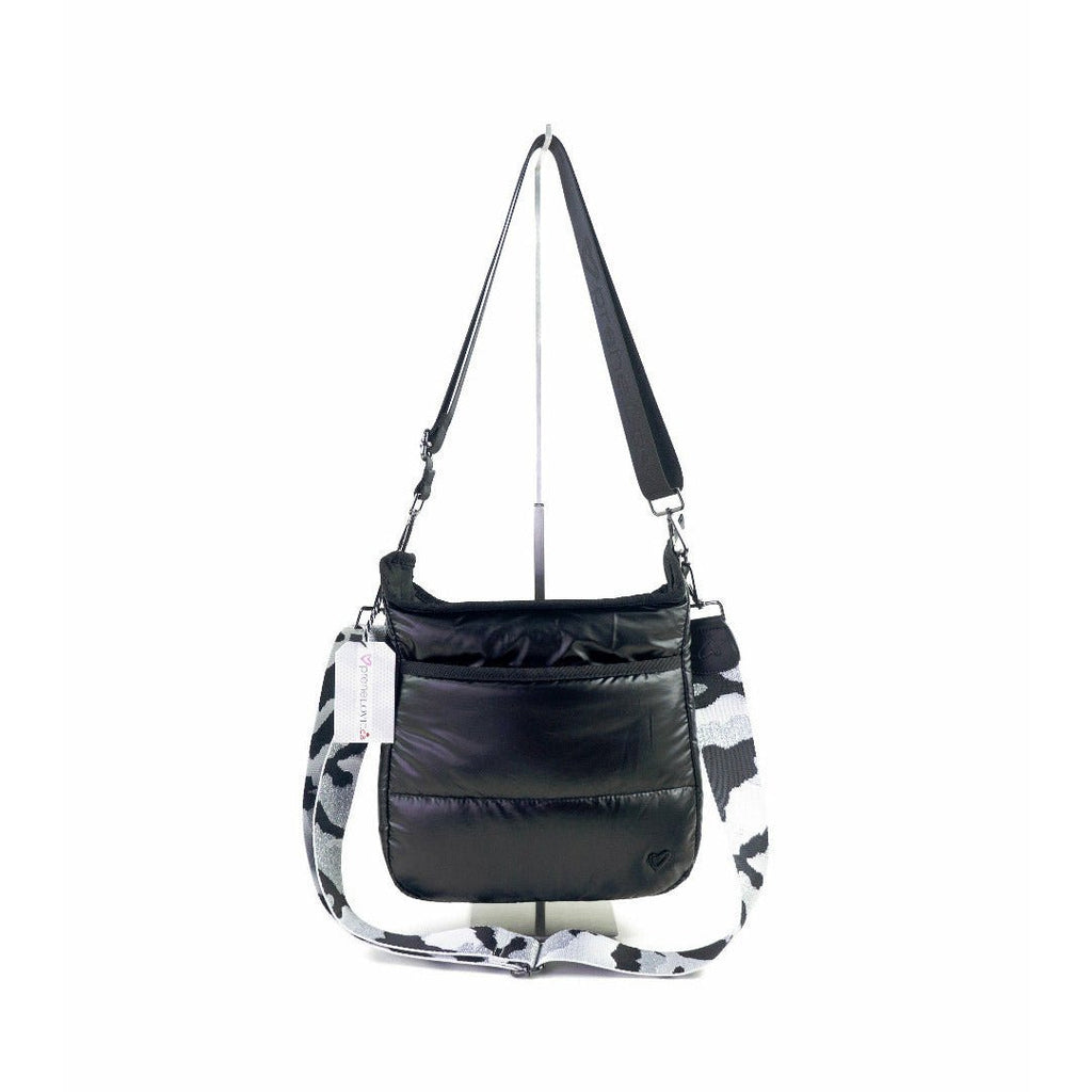 Markham Puffer Messenger Bags - Black preneLOVE®