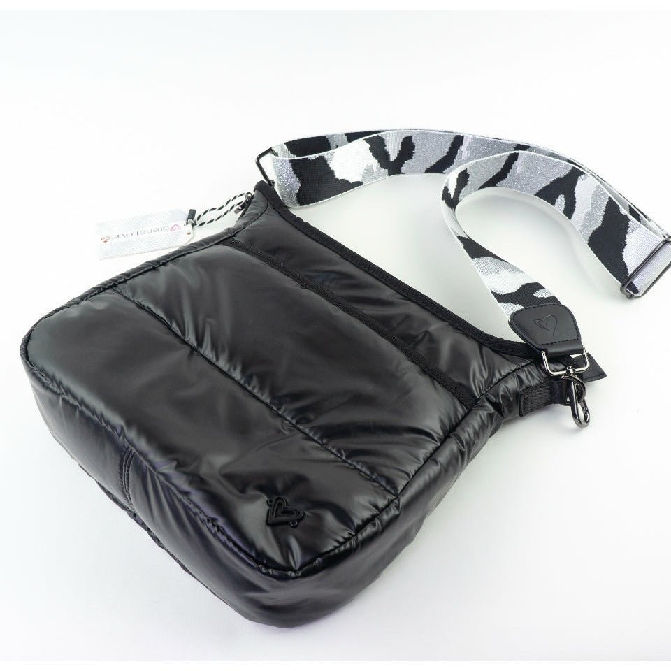 Markham Puffer Messenger Bags - Black preneLOVE®