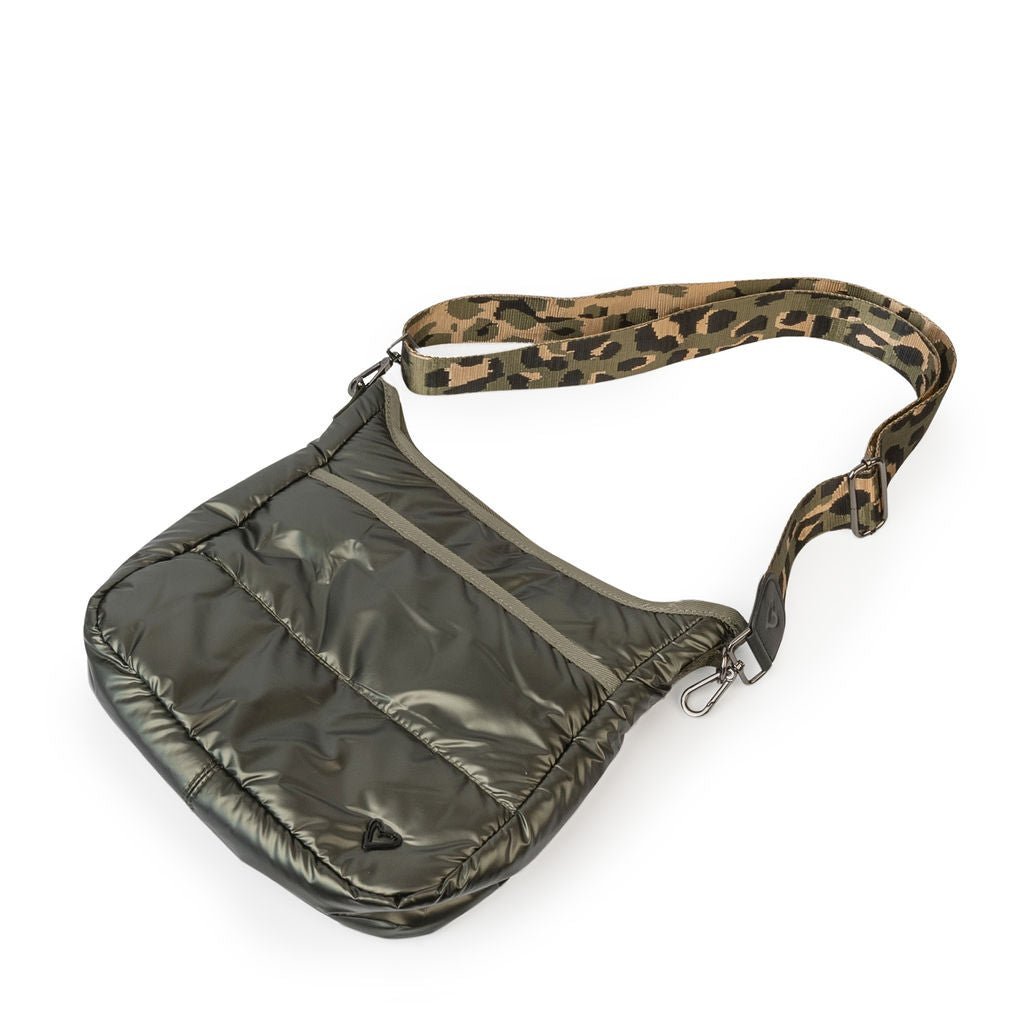 Markham Puffer Messenger Bags - Olive preneLOVE®