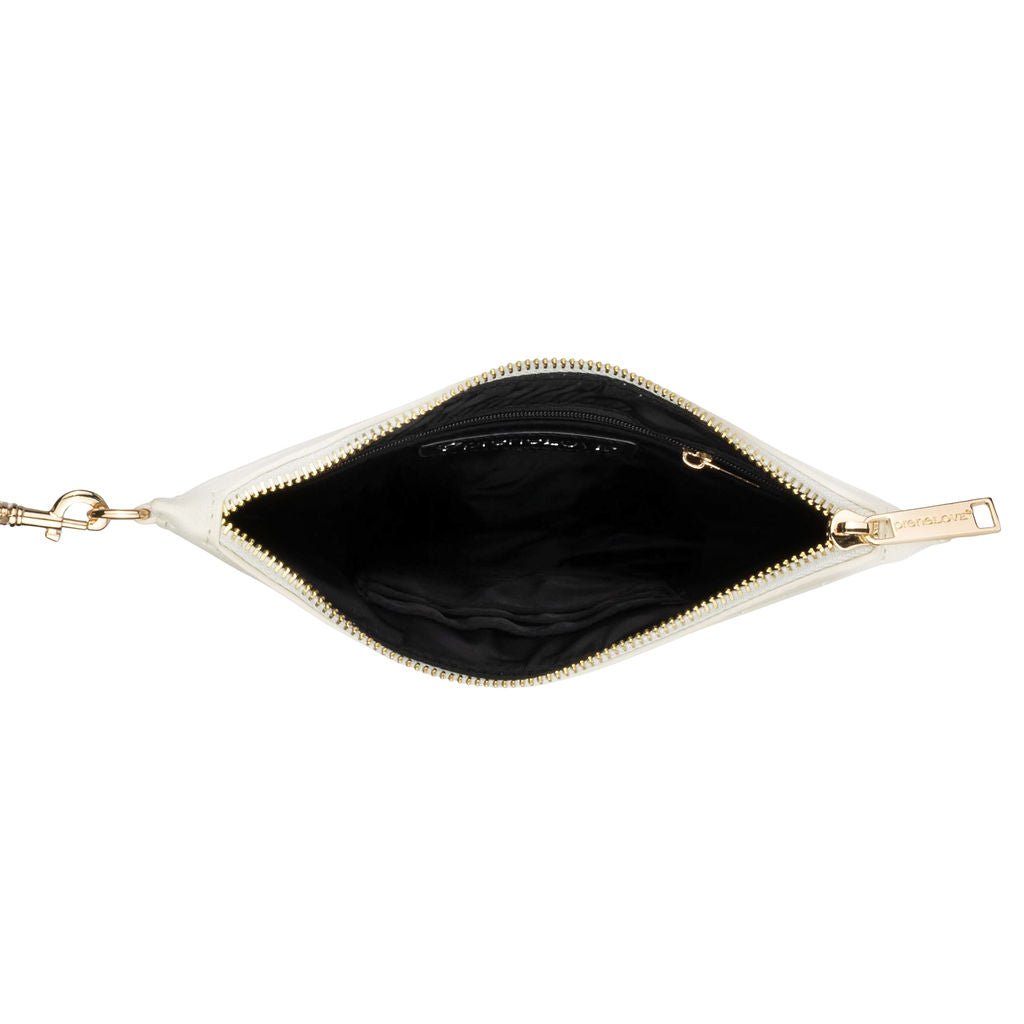 NEW: Aberdeen Wristlet Clutch - Cream preneLOVE®