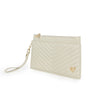 NEW: Aberdeen Wristlet Clutch - Cream preneLOVE®