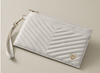 NEW: Aberdeen Wristlet Clutch - Cream preneLOVE®