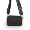 NEW: Black Snake - embossed Dual Zipper Belt/Crossbody Bag preneLOVE®