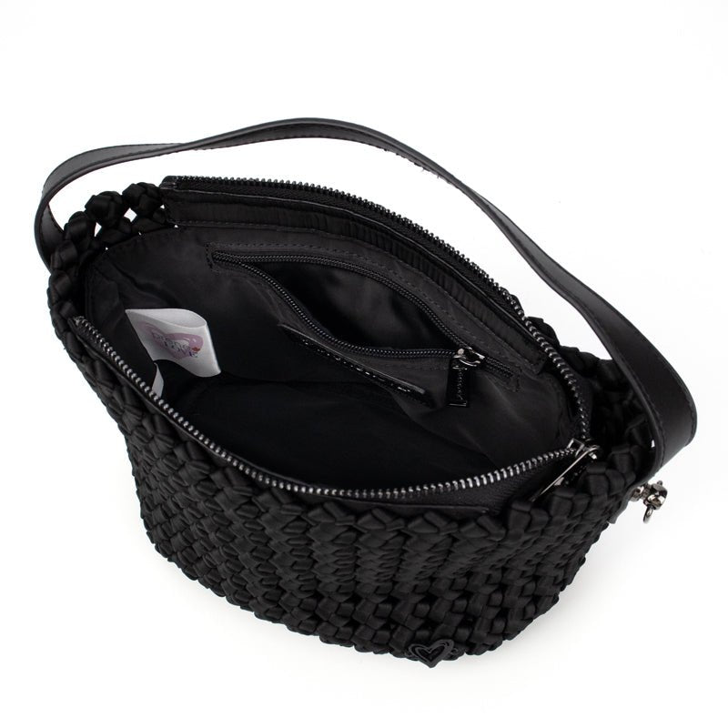 NEW: Bordon Small Woven Tote - Black preneLOVE®