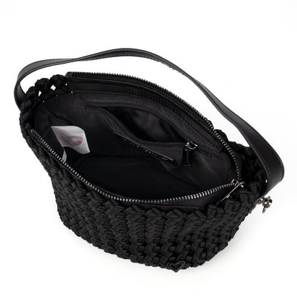 NEW: Bordon Small Woven Tote - Black preneLOVE®