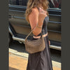 NEW: Bordon Small Woven Tote - Dark Khaki preneLOVE®