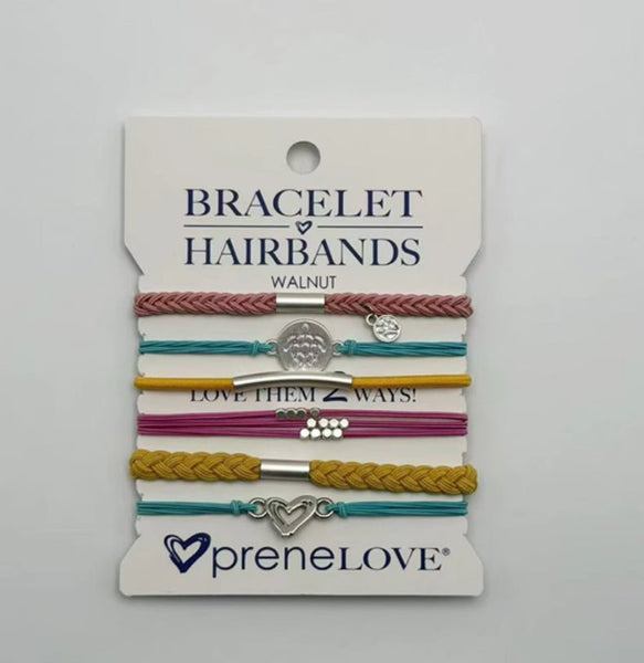 NEW: BRACELET HAIRBANDS - Walnut (Arrive mid Jan 2026) preneLOVE®