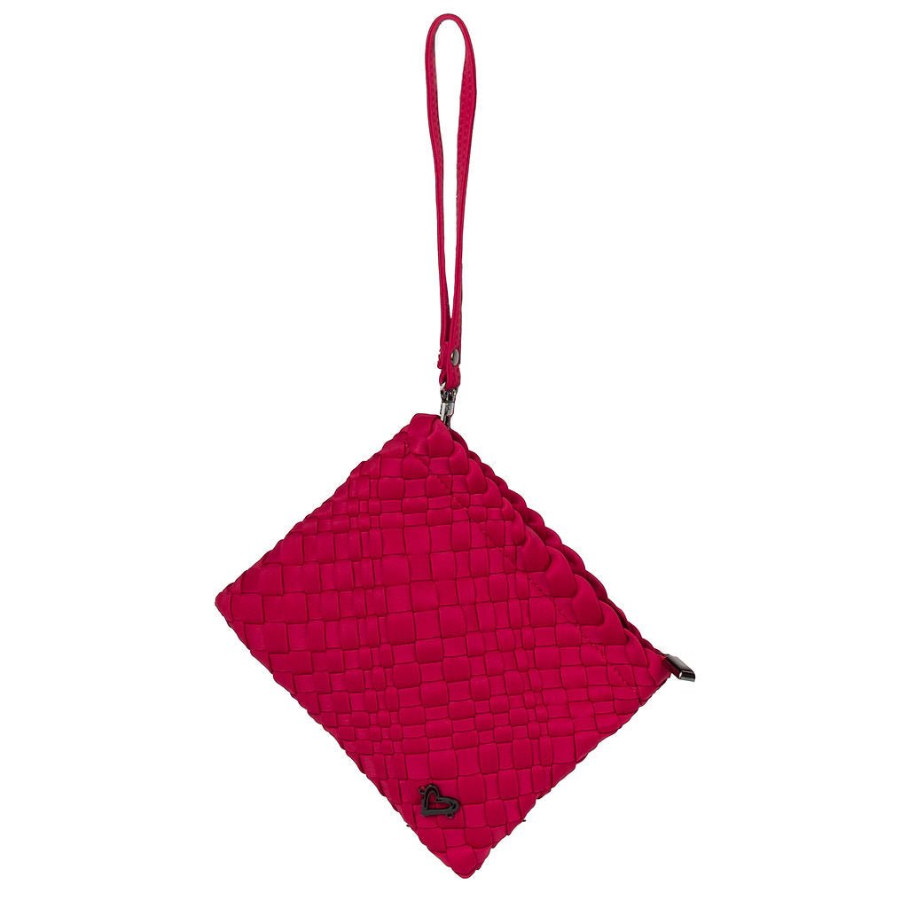 NEW: Brandon Small Woven Tote - Cranberry Red preneLOVE®