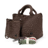 NEW: Brandon Small Woven Tote - Espresso preneLOVE®