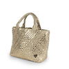 NEW: Brandon Small Woven Tote - Gold preneLOVE®