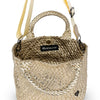 NEW: Brandon Small Woven Tote - Gold preneLOVE®