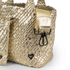 NEW: Brandon Small Woven Tote - Gold preneLOVE®