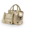 NEW: Brandon Small Woven Tote - Gold preneLOVE®