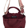 NEW: Brandon Small Woven Tote - Wine preneLOVE®