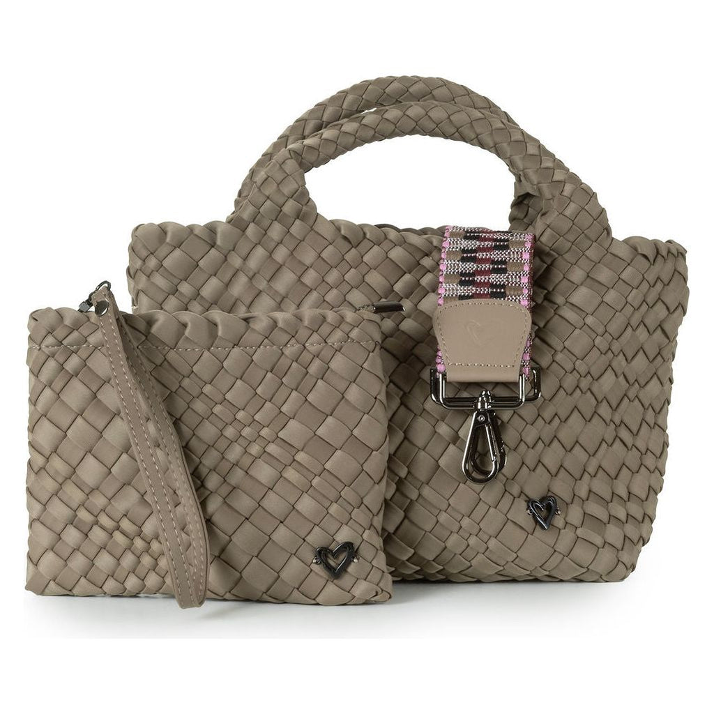 NEW Brandon Woven Small Tote - Buff preneLOVE®