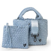 NEW Brandon Woven Small Tote - Sky Blue preneLOVE®