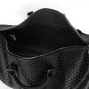 NEW: Brock Vegan Leather Woven Duffle Bag - Black (Starts shipping end if Jan 2025) preneLOVE®