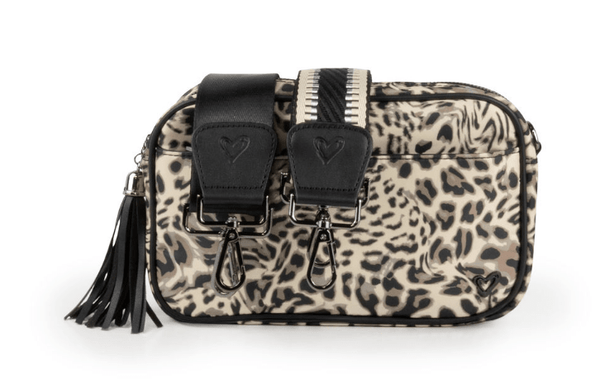 NEW: Brooklin Crossbody Bag - Leopard Nylon preneLOVE®