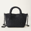 NEW: Cambridge Small Hand - knotted Tote - Black preneLOVE®
