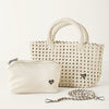 NEW: Cambridge Small Hand - knotted Tote - Bone preneLOVE®