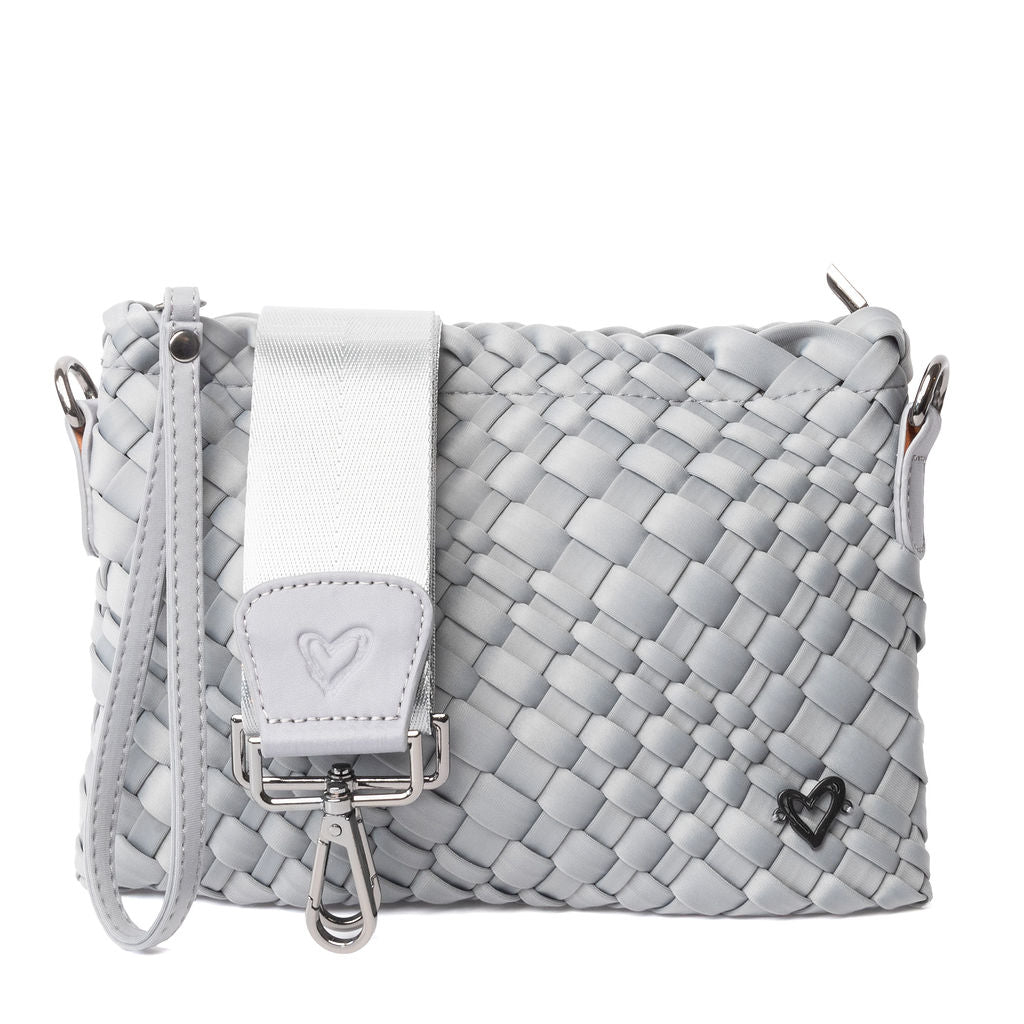 NEW Charlotte Hand-woven Crossbody - Slate preneLOVE®