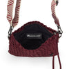 NEW: Charlotte Woven Crossbody - Wine preneLOVE®