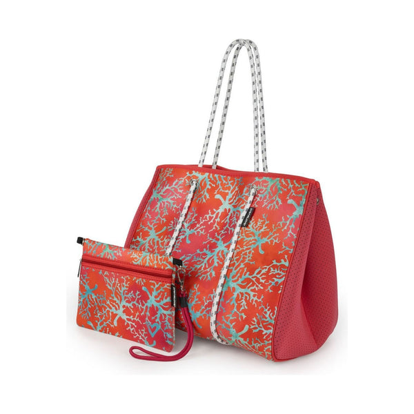 NEW: Classic Large Tote - Coral preneLOVE®