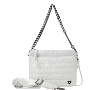 NEW: Delta 2.0 Large Puffer Belt/Crossbody Bag - White (Arrives early April) preneLOVE®