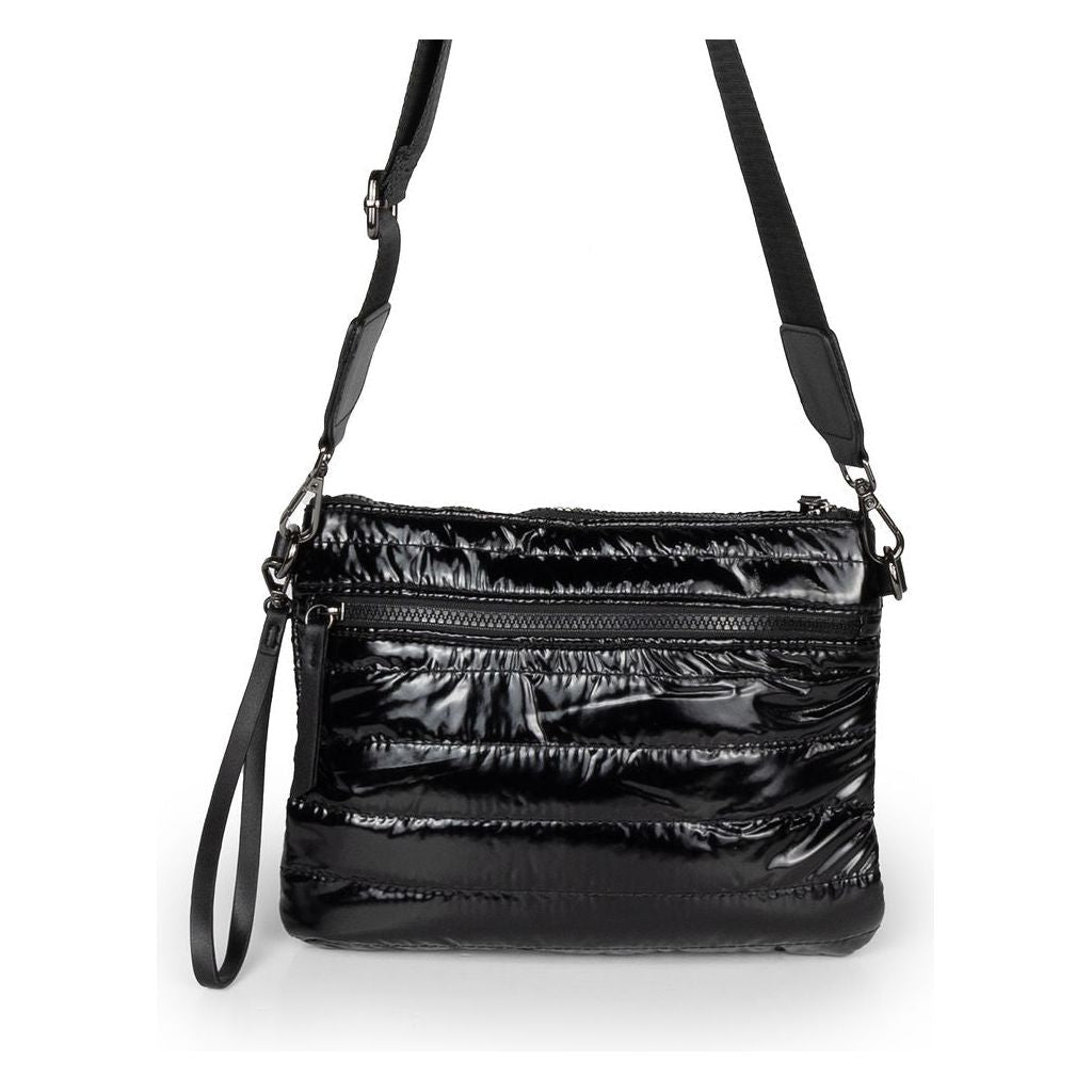 NEW: Delta Puffer Belt/Crossbody Bag - Black preneLOVE®