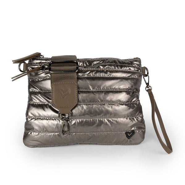 NEW: Delta Puffer Belt/Crossbody Bag - Bronze preneLOVE®