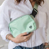 NEW Dixie Nylon Belt/Crossbody Bag - Mint preneLOVE®