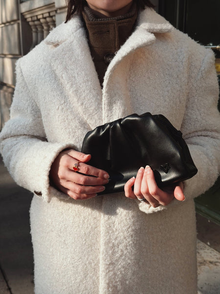 NEW: Elgin Vegan Smooth Leather Crossbody Clutch preneLOVE®