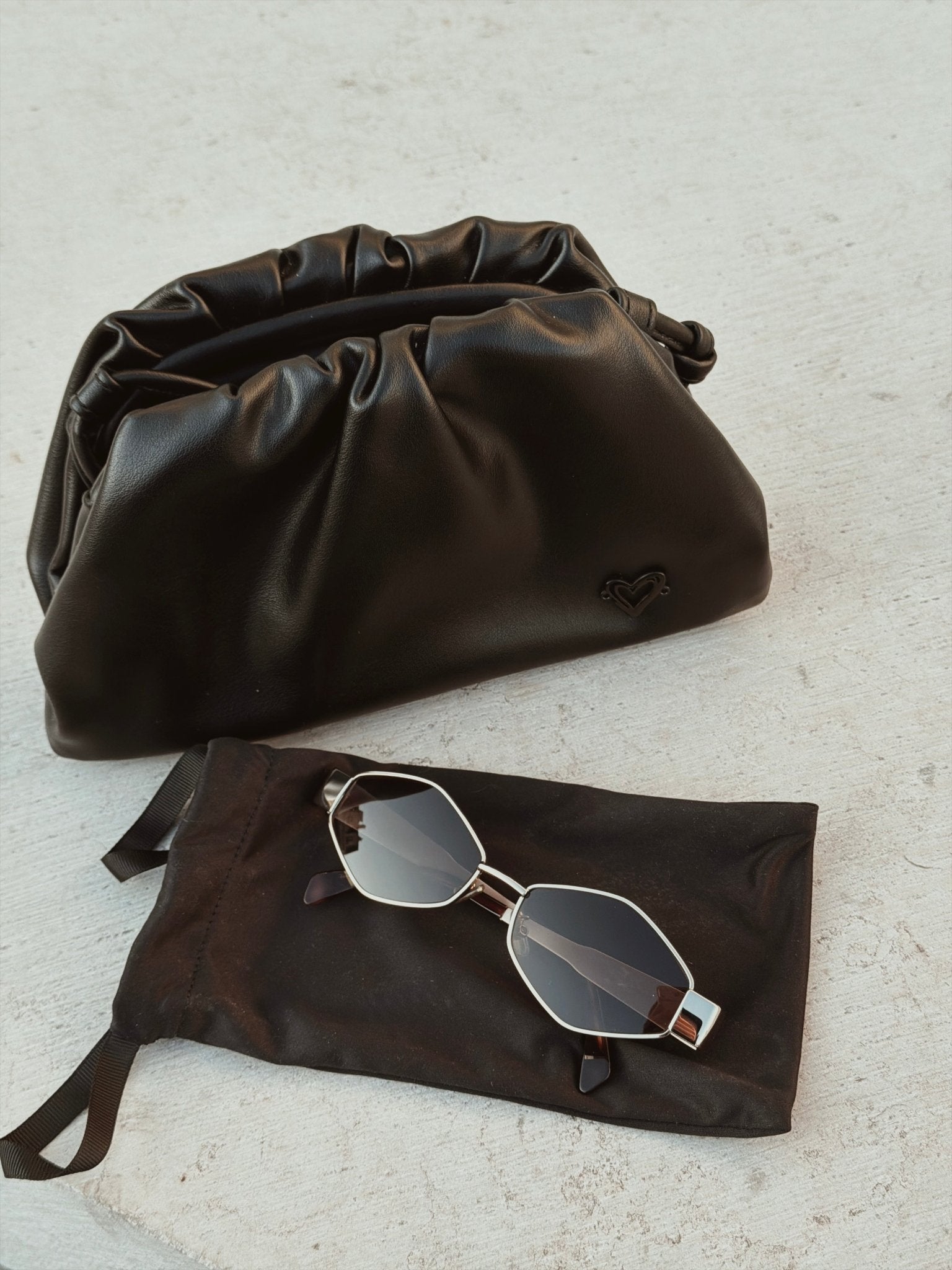 NEW: Elgin Vegan Smooth Leather Crossbody Clutch preneLOVE®