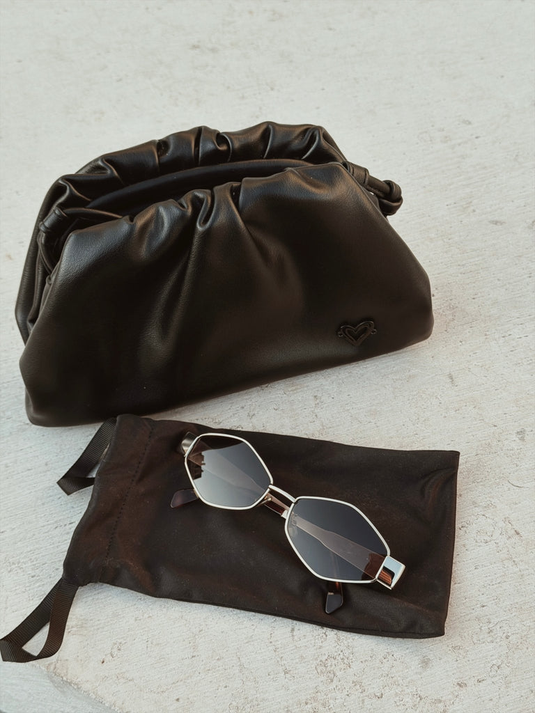 NEW: Elgin Vegan Smooth Leather Crossbody Clutch preneLOVE®