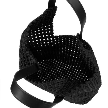 NEW: Eston Woven Tote - Black preneLOVE®