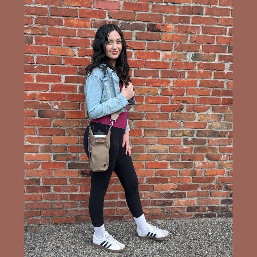 NEW: Hipster H2O Crossbody Bag - Matte Buff (Nylon) preneLOVE®