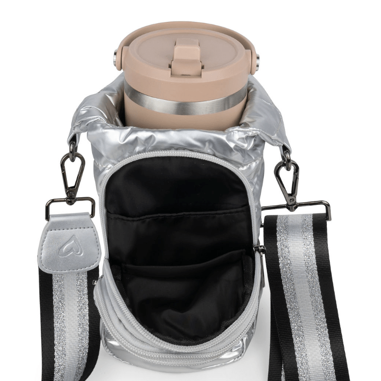 NEW: Hipster H2O Crossbody Bag - Silver preneLOVE®