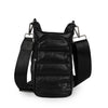 NEW: Hipster H2O Crossbody Bag - Vegan Leather Black preneLOVE®