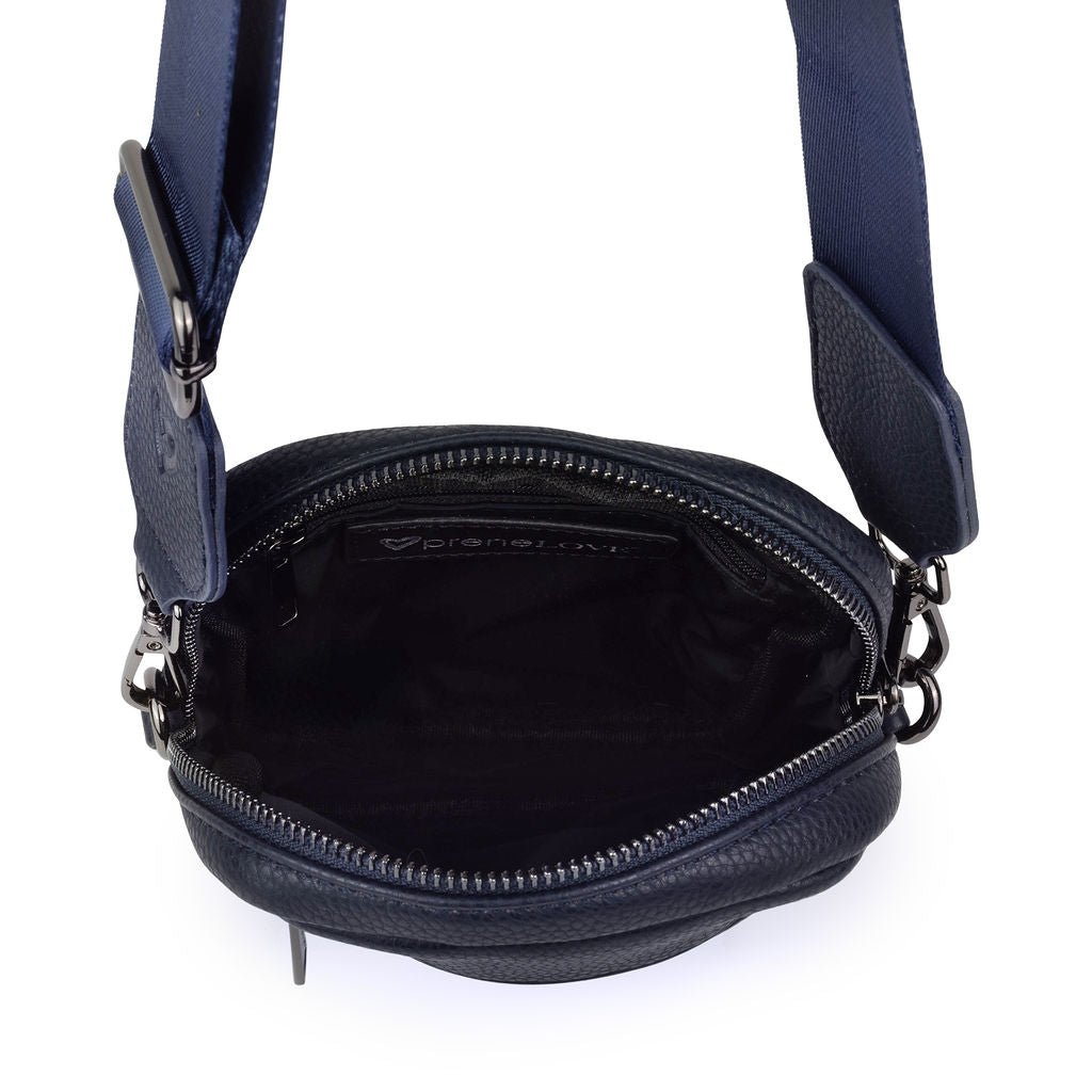 NEW: Hope Vegan Leather Phone Crossbody Bag - Deep Navy preneLOVE®