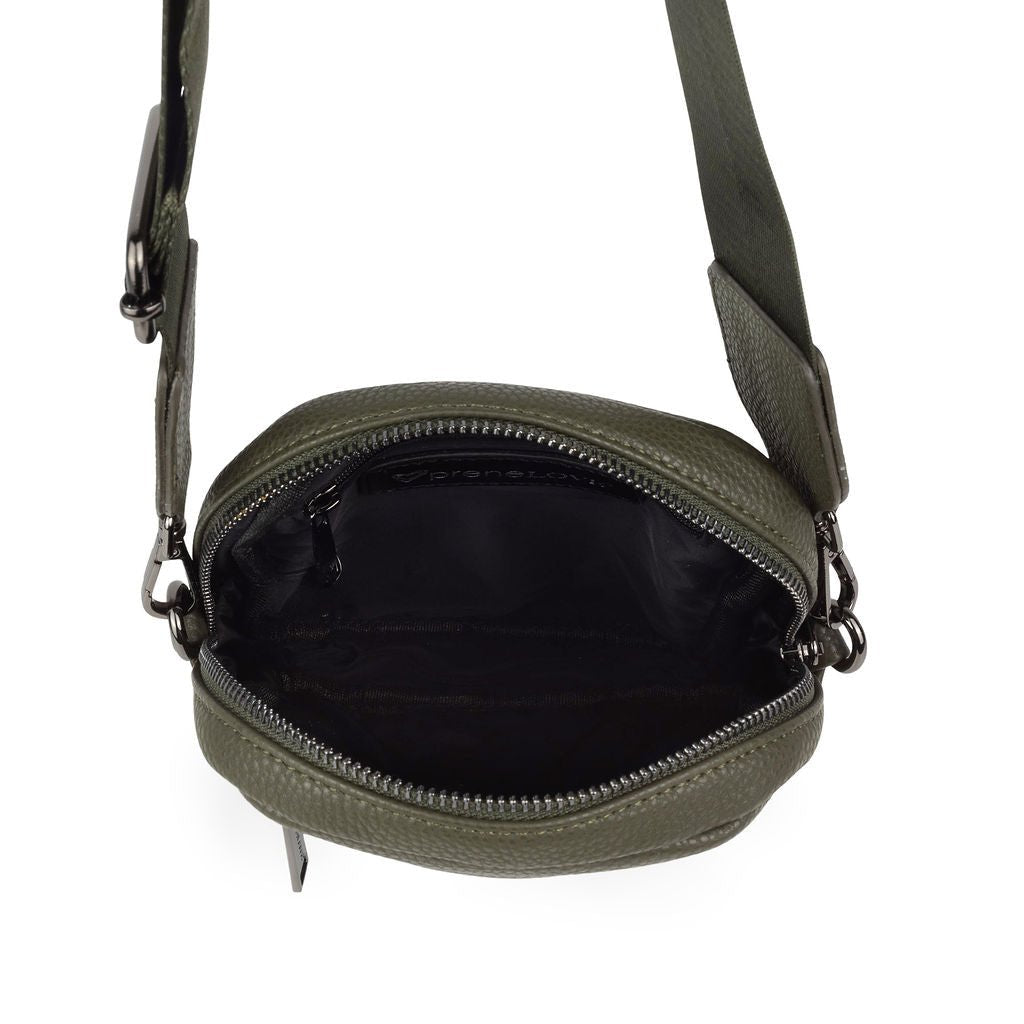 NEW: Hope Vegan Leather Phone Crossbody Bag - Olive preneLOVE®