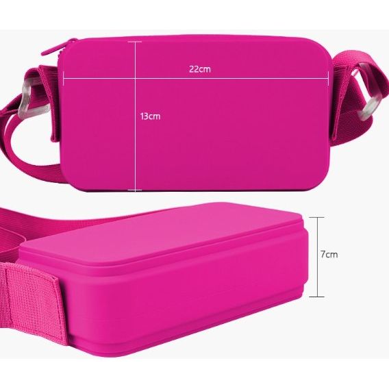 NEW: Keswick Silicone Crossbody Bag - Hot Pink preneLOVE®