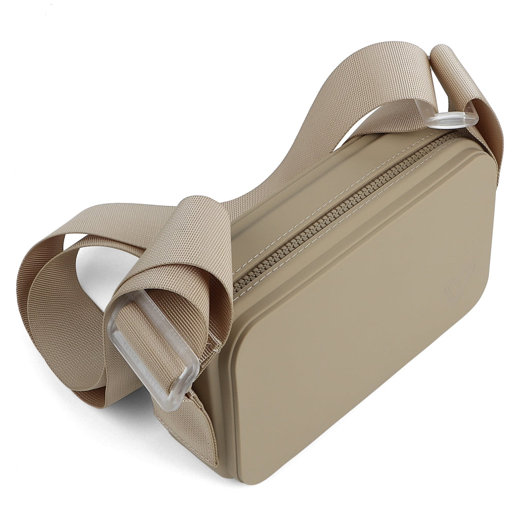 NEW: Keswick Silicone Crossbody Bag - Khaki preneLOVE®