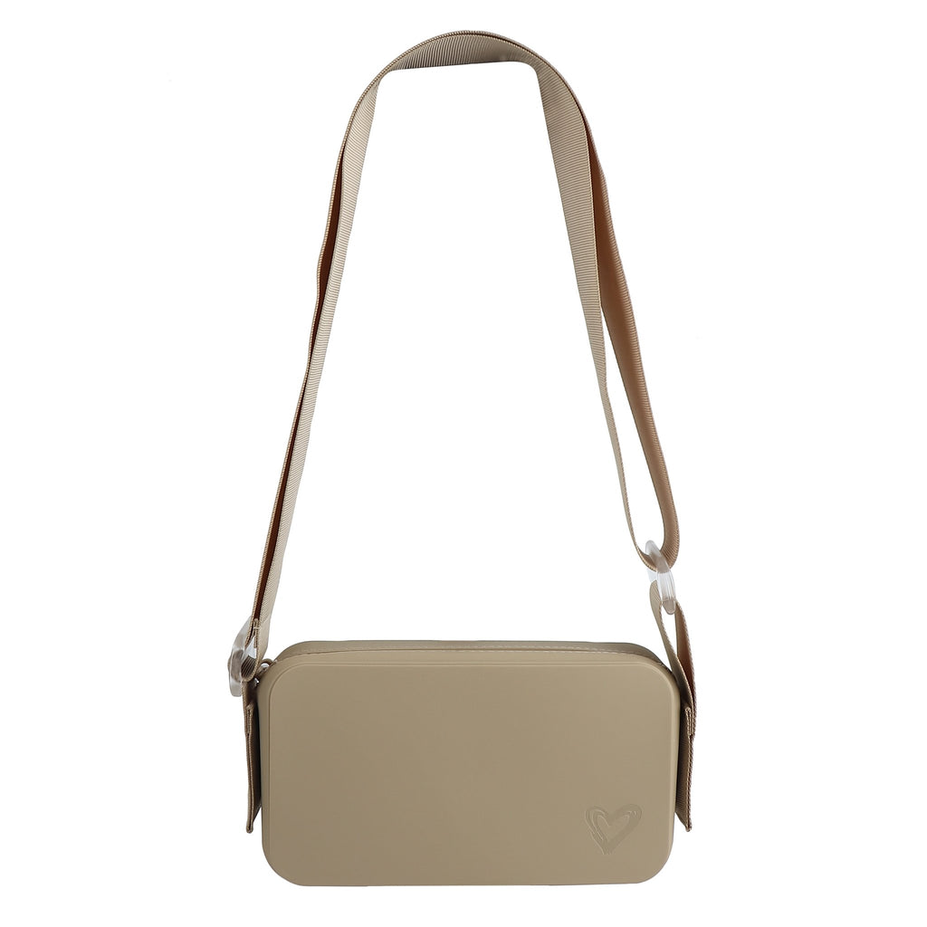 NEW: Keswick Silicone Crossbody Bag - Khaki preneLOVE®