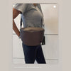 NEW: Kimberley Vegan Leather Crossbody Bag - Chocolate preneLOVE®