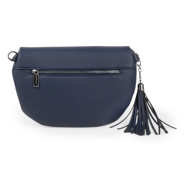 NEW: Kimberley Vegan Leather Crossbody Bag - Navy preneLOVE®