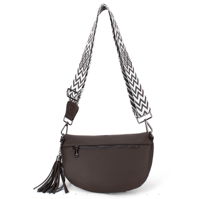 NEW: Kimberley Vegan Leather Crossbody Bag/Sling - Chocolate (Ships Mid August) preneLOVE®